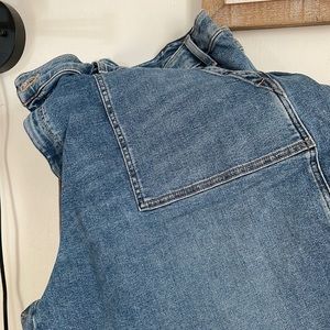 Lane Bryant wide leg jeans.